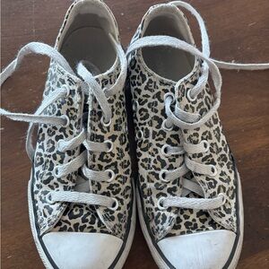 Converse Kids Sneakers in Leopard Print
